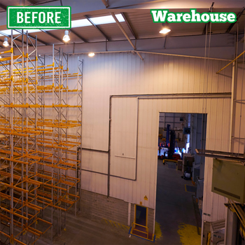 Warehouse Before